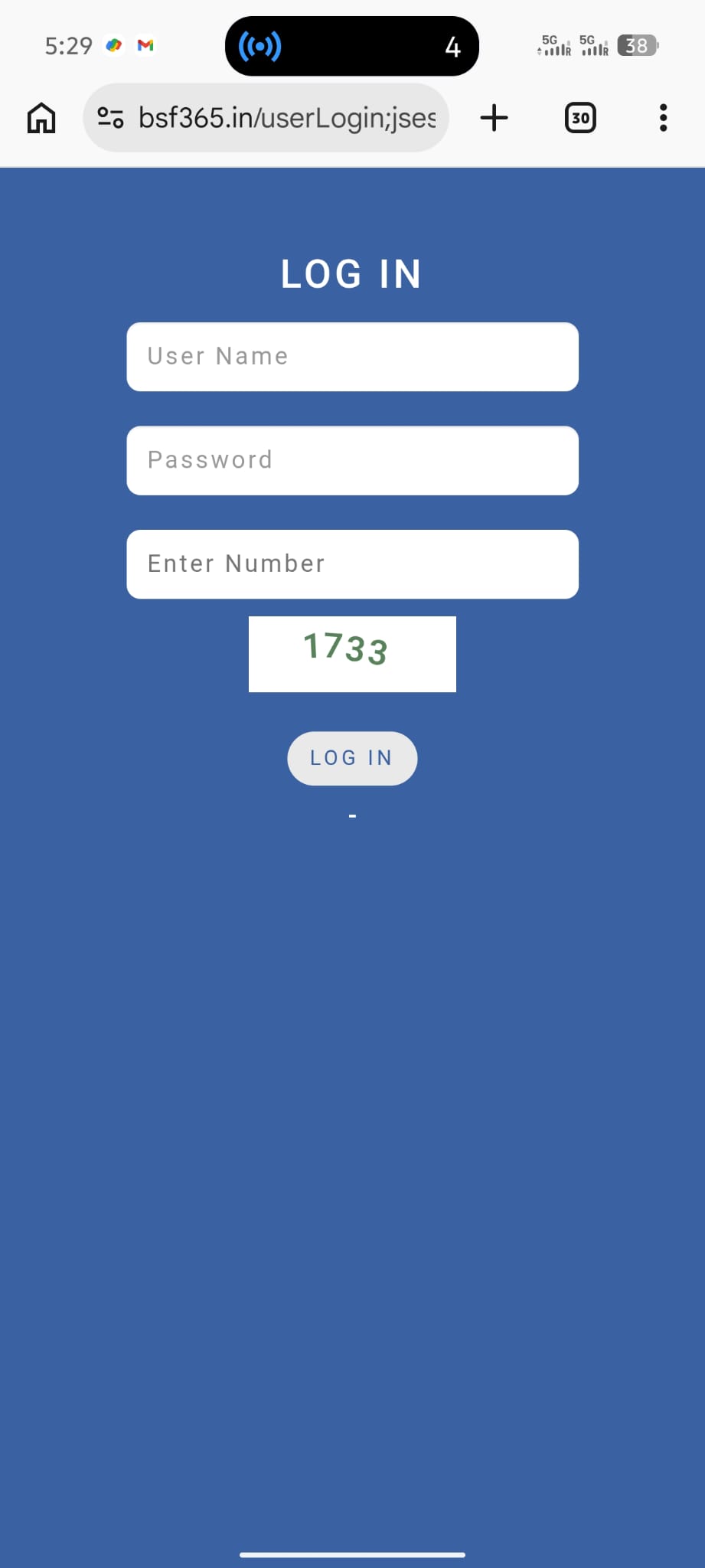 BSF65 Platform Screenshot